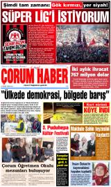 ÇORUM HABER