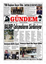 SINDIRGI GÜNDEM