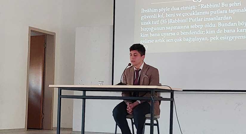 Güzel okuma yarışması il finali yapıldı