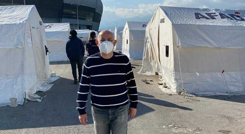 Sağlık Sen TIR’ı afet bölgesine