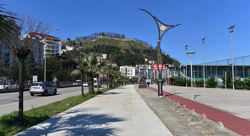 Giresun yürüyüş ve bisiklet yoluna kavuşuyor