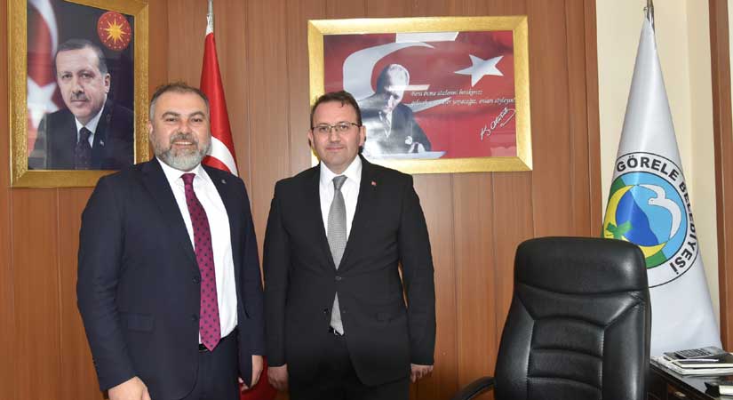 Yeni başkana başarılar diledi