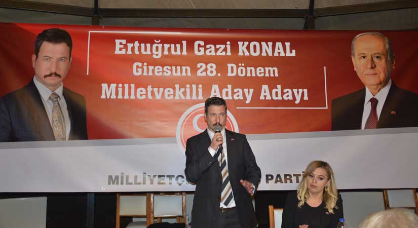 Konal: Giresun’u hak ettiği yere taşıyacağız