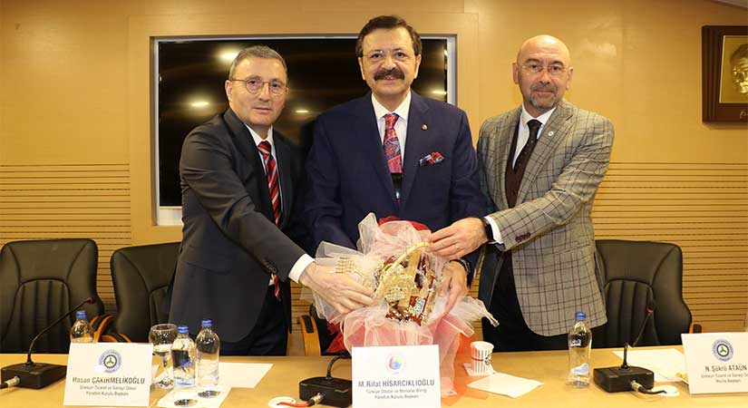 Hisarcıklıoğlu iş dünyası ile Giresun’da toplandı