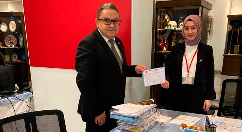 Dr. Hasan Yılmaz aday adaylığı başvurusunu yaptı