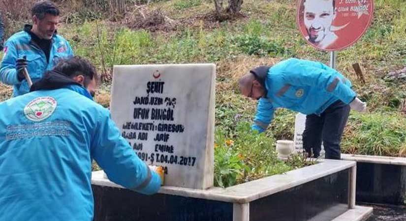Mezarlıklar Müdürlüğü’nden kapsamlı çalışma
