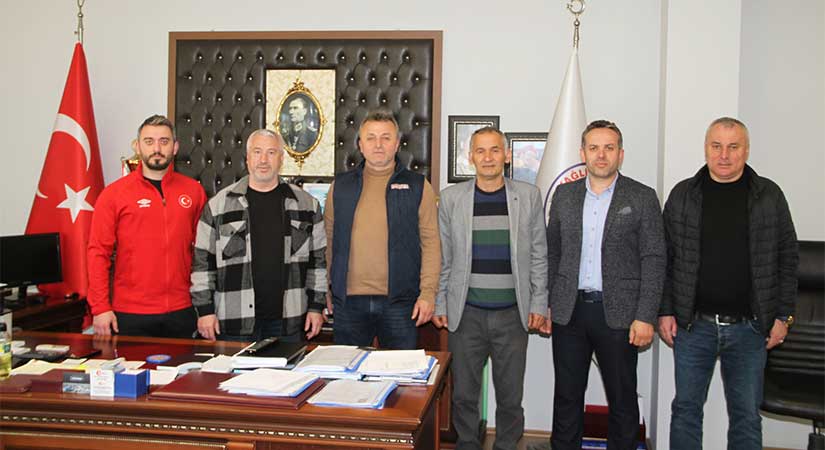 Karate sporuna desteklerinden dolayı teşekkür ziyareti