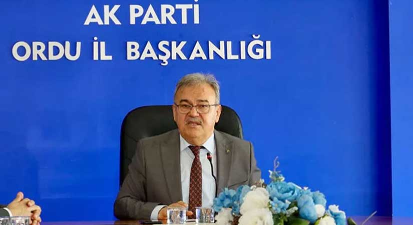 Listeyi riskli gören Ordu il başkanı görevden alındı!