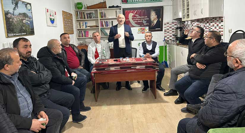 Başkan Çetin, çalışmalar hakkında bilgi verdi