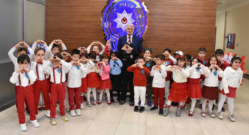 Güzelyazıcı’nın minik misafirleri vardı