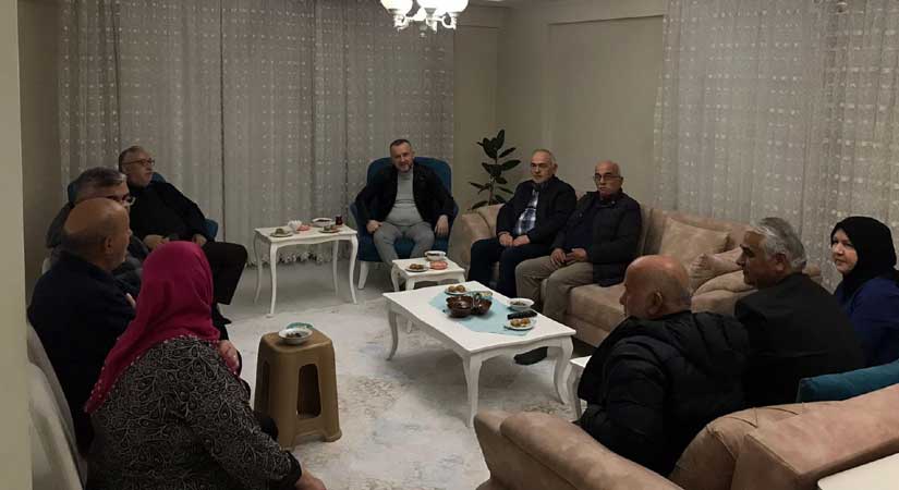 Başkan Emür hasta ziyaretlerini sürdürüyor