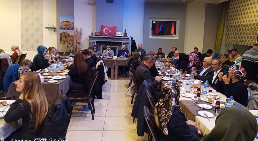 Emür Şehit ve Gazi aileleri ile iftarda buluştu