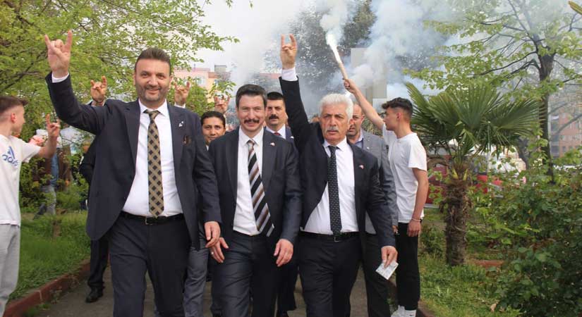 MHP milletvekili adayları Eynesil’de