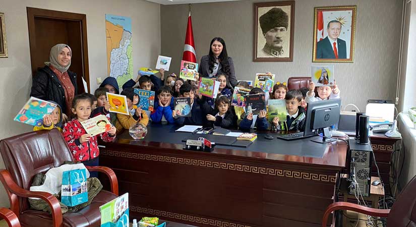 Eren Ömer Hekim İlkokulu 1. Sınıf öğrencilerinden ziyaret