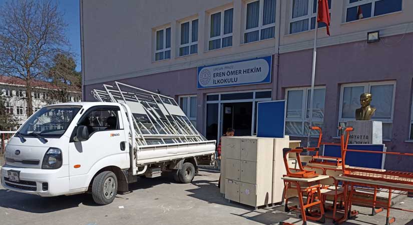 Piraziz Eren Ömer Hekim İlkokulu taşındı