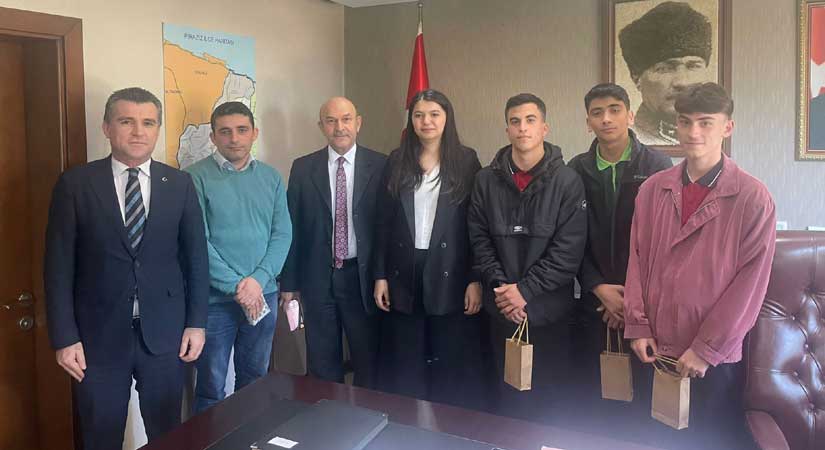 Kaymakam Yerlikaya başarılar diledi