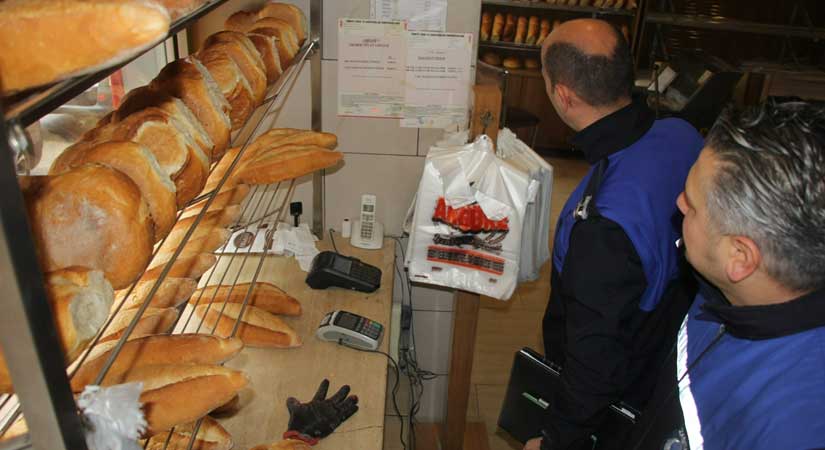 Zabıta fırın denetimlerine ara vermiyor
