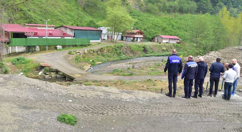 Dere yataklarında moloz ve kaçak yapılaşma denetimi