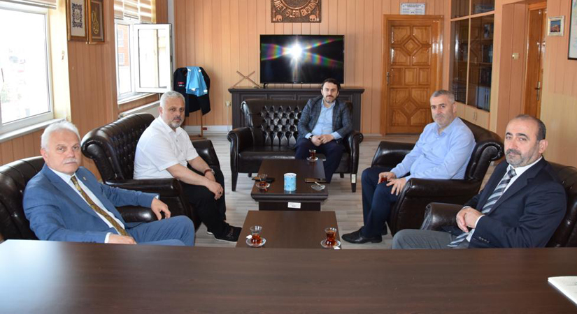 Milletvekili Elmas’tan İl Müftülüğüne nezaket ziyareti