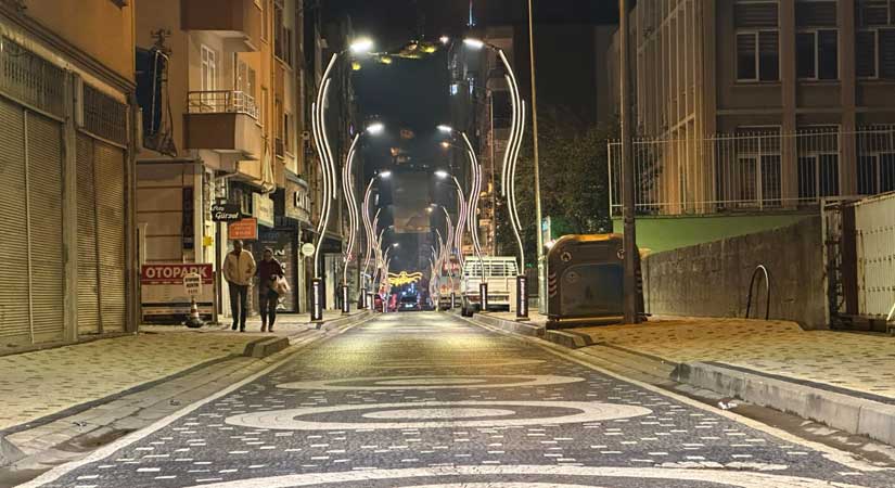 Yenilenen Fatih Caddesi Giresun’a çok yakıştı