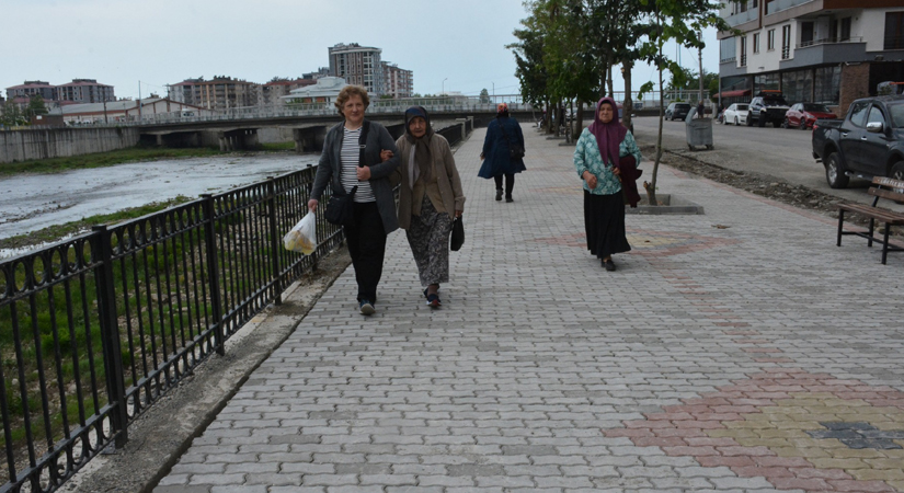 Görele Belediyesi’nden üstyapı çalışması