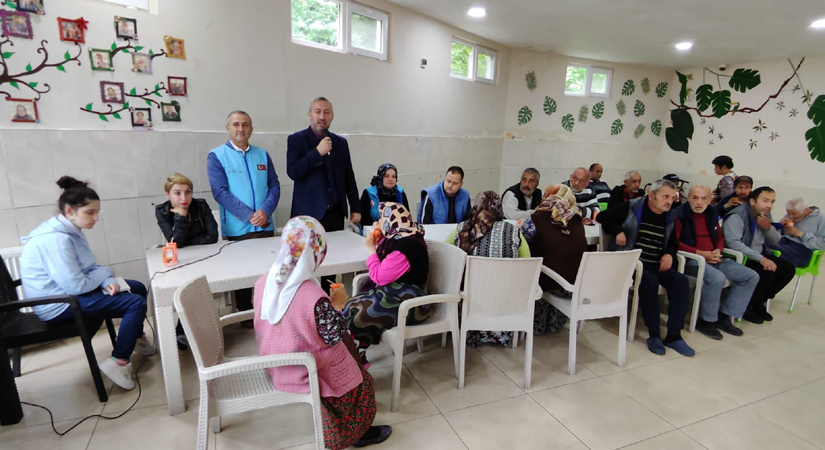 Keşap Müftüsü İspiroğlu’ndan anlamlı ziyaret