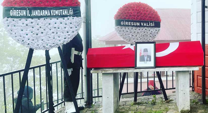 Kore Gazisi Türk toprağa verildi