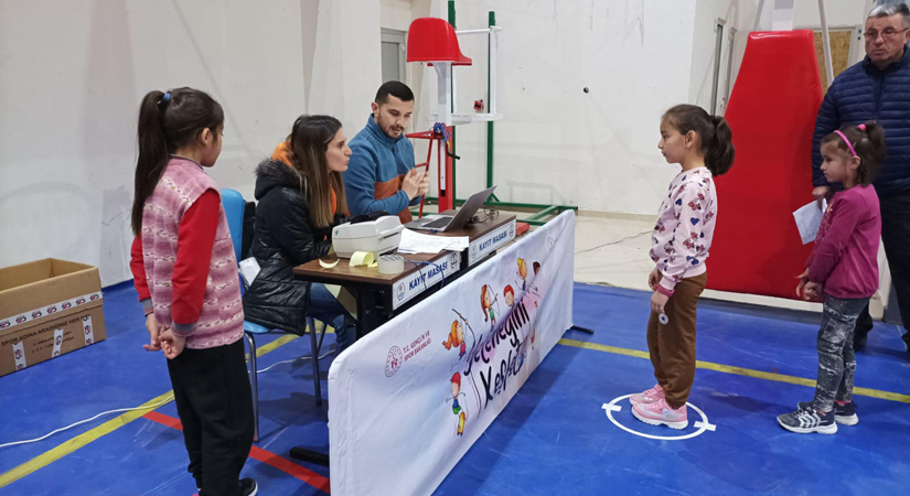 Küçük yetenekler keşfediliyor