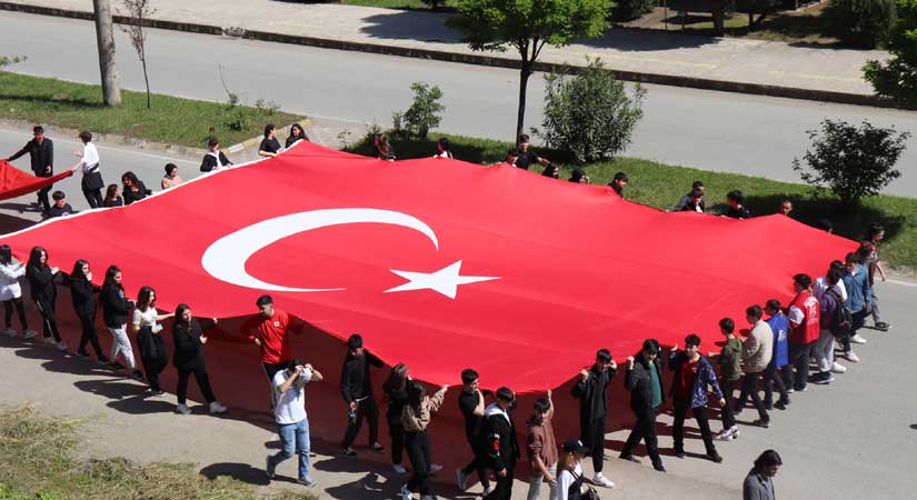 Gençlik Yürüyüşü yapıldı