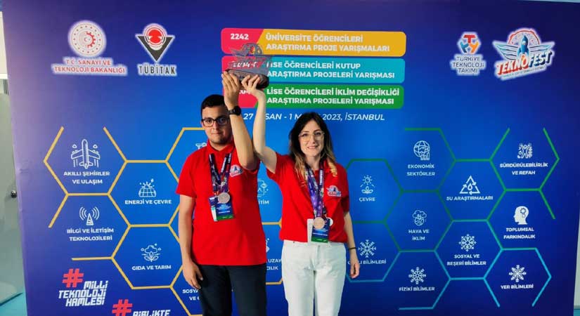 Türkiye üçüncüsü oldular!