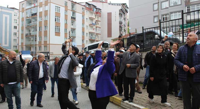 Yüksel’e Giresunlulardan yoğlun ilgi