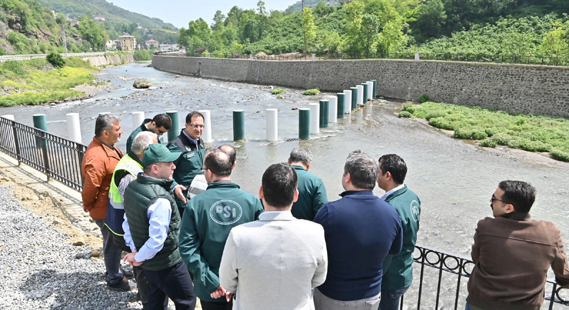 Yenilikçi taşkın projelerini yerine incelediler