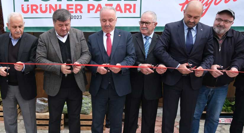 Üçüncü yöresel ürünler pazarı hizmete başladı