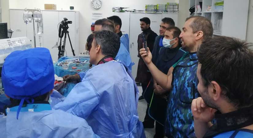 Kardiyoloji kliniğinden uluslararası organizasyon