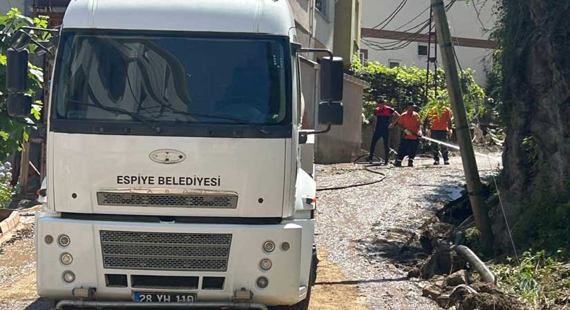 Espiye Belediyesi; Geçmiş olsun Duroğlu