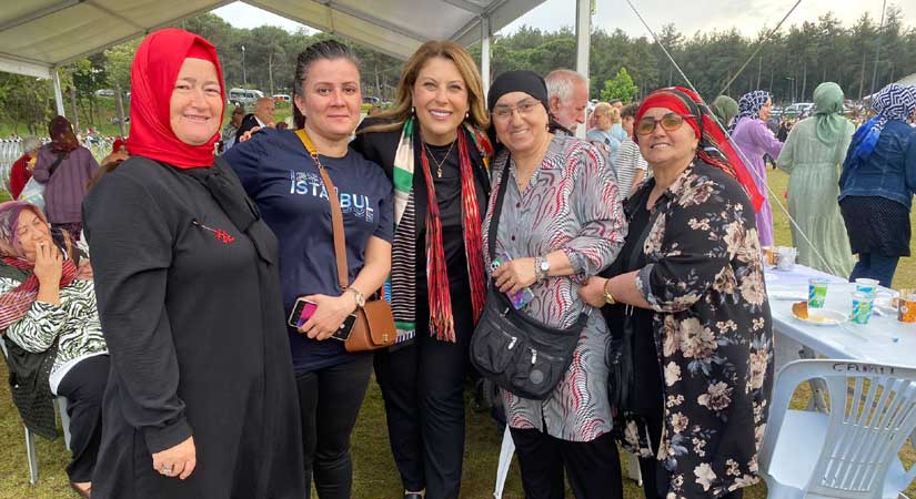 İstanbul’da hemşerilerimizden Gezmiş’e yoğun ilgi
