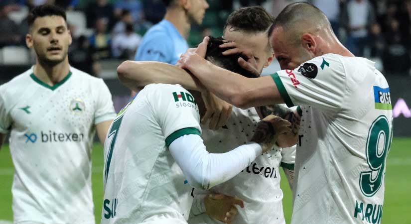 Giresunspor Süper Lige veda etti