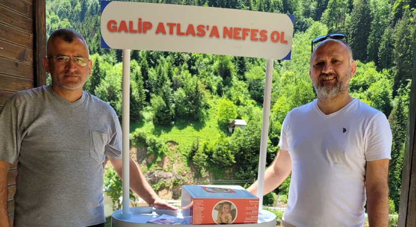 Göksu ziyaretçilerinden galip Atlas bebeğe destek!
