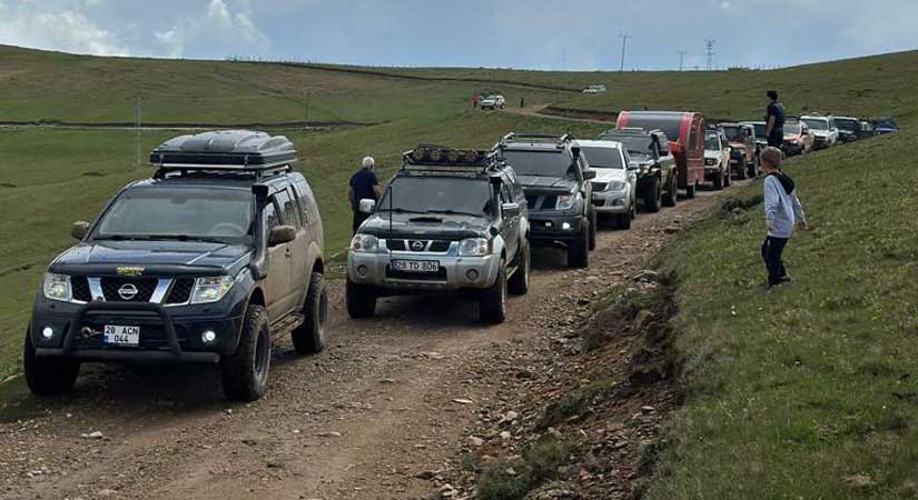 Off-Roadcuların rotası Gölyanı ve Karadoğa yaylası oldu