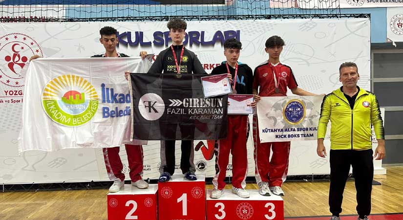 Sporcularımız Türkiye şampiyonu oldu