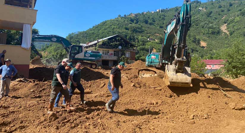 470 personel ve 201 iş makinesi görev yapıyor