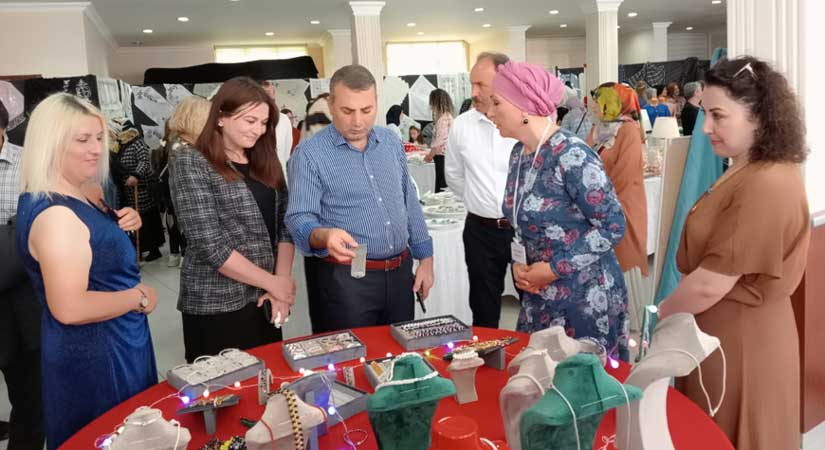 Sanat eserleri beğeniye sunuldu