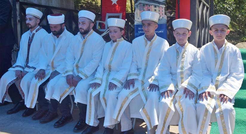 Çanakçı’da hafızlar için icazet merasimi yapıldı 