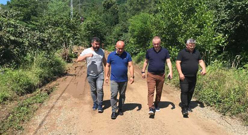 Başkan Emür, çalışmaları yerinde inceledi