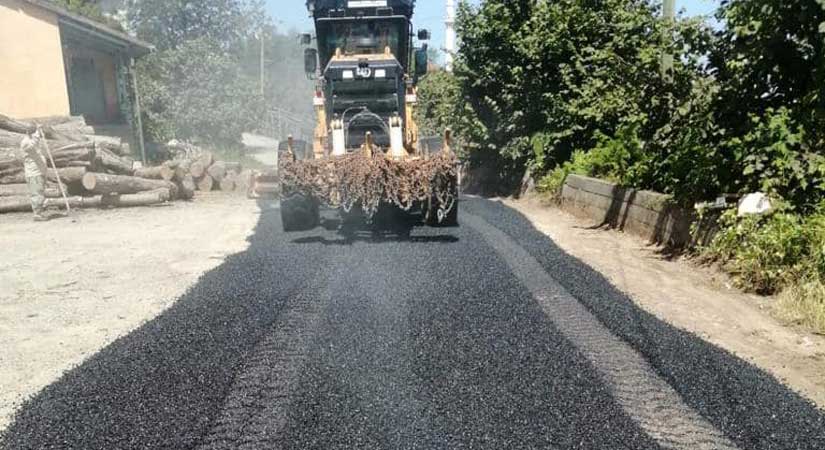 İl Özel İdaresi asfalt mesaisine hız verdi
