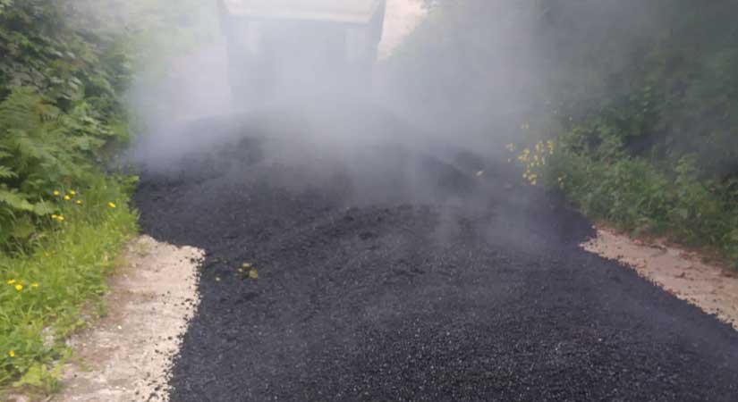 Özel İdare’den asfalt çalışmaları