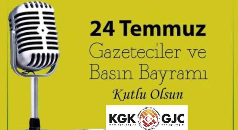 24 Temmuz Basın Bayramı kutlu olsun