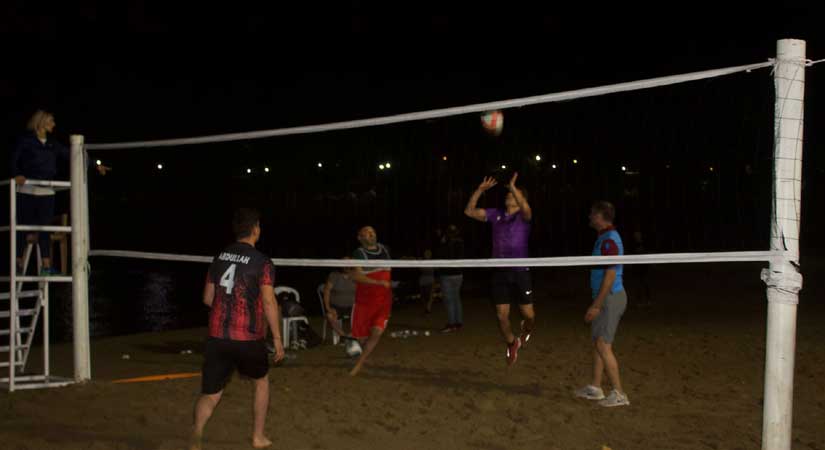 Plaj Voleybolu yoğun ilgi gördü