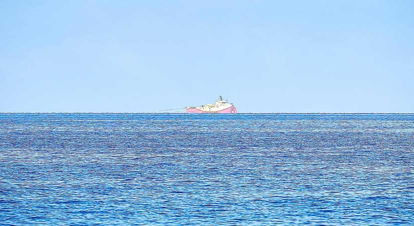 Barbaros Hayrettin Paşa, Bulancak açıklarında görüntülendi