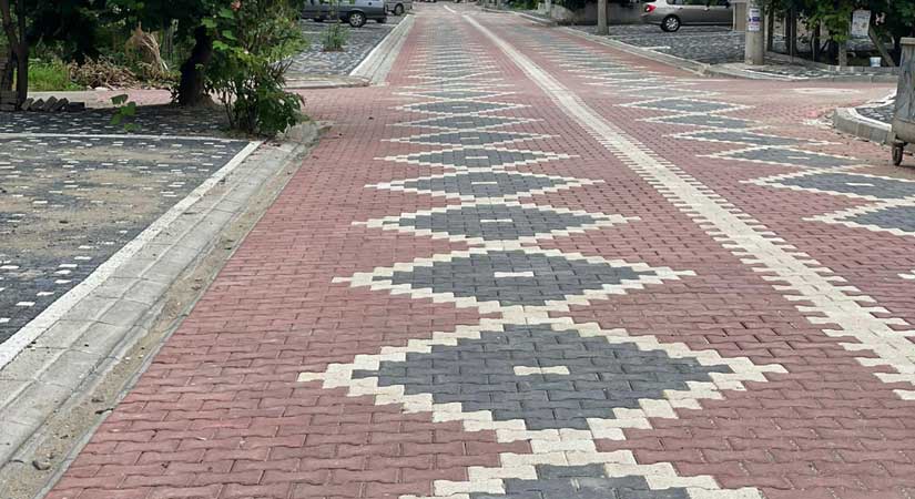Bulancak’ta Cadde ve Sokaklar halı serilmiş gibi